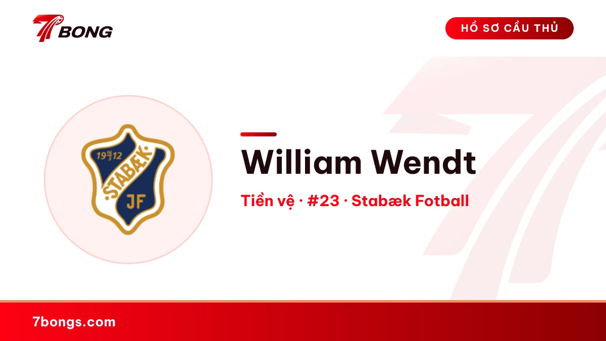 William Wendt — Stabæk Fotball