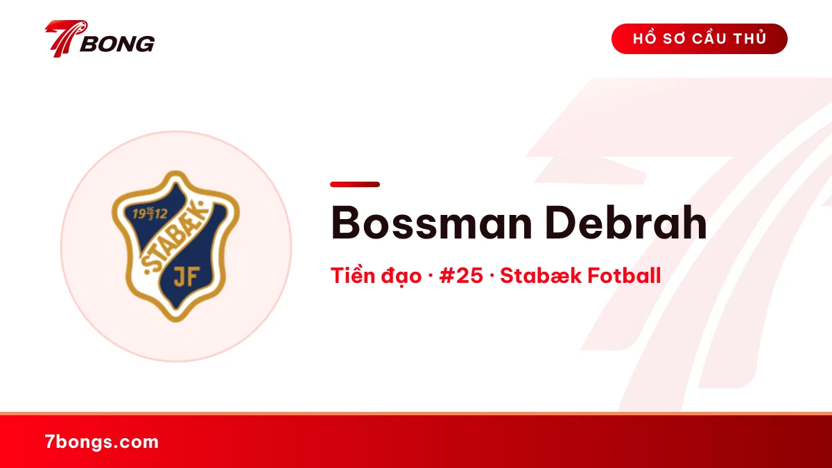 Bossman Debrah — Stabæk Fotball