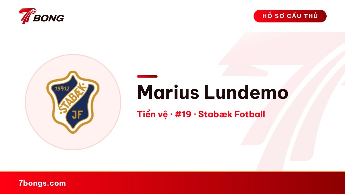 Marius Lundemo — Stabæk Fotball