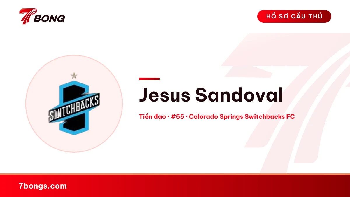 Jesus Sandoval — Colorado Springs Switchbacks FC