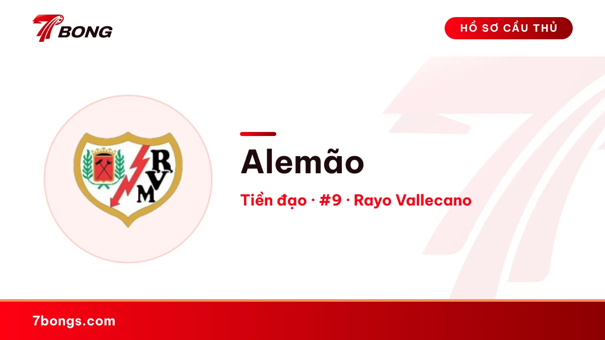 Alemão — Rayo Vallecano