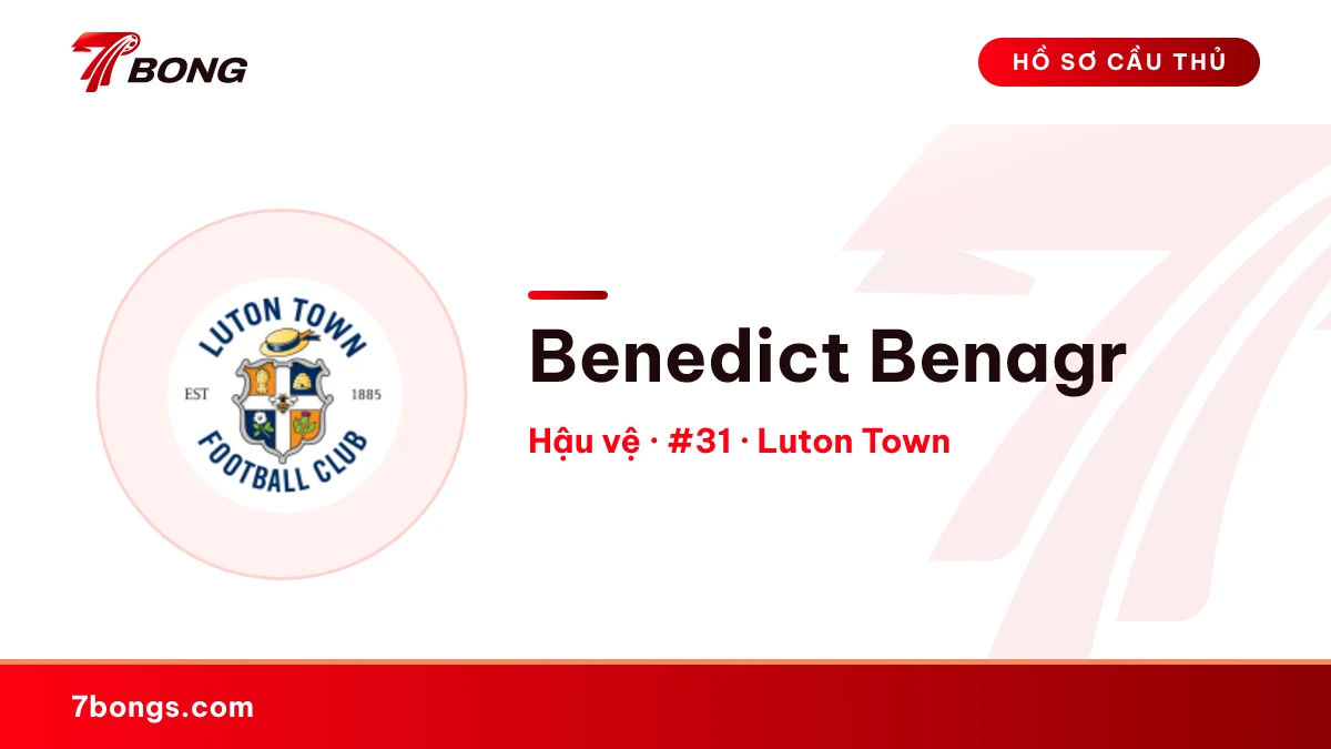Benedict Benagr — Luton Town