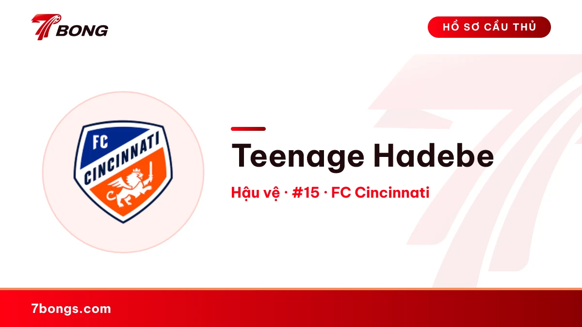 Teenage Hadebe — FC Cincinnati