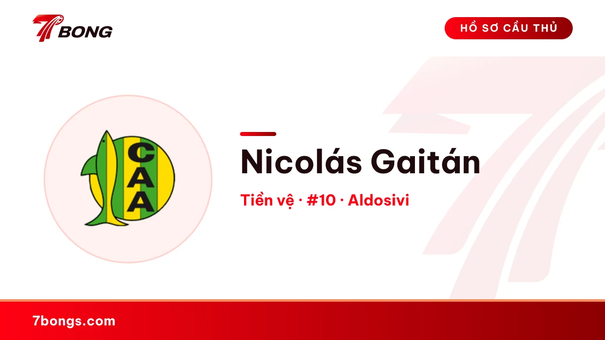 Nicolás Gaitán — Aldosivi