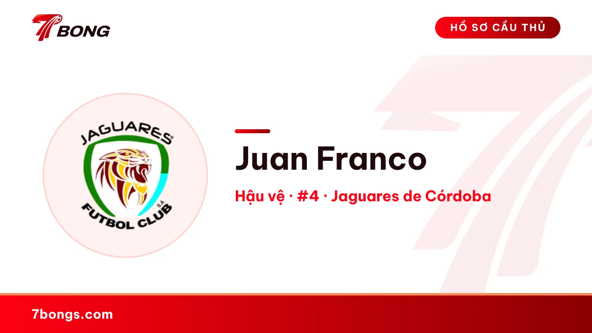 Juan Franco — Jaguares de Córdoba