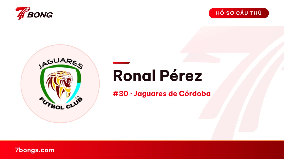 Ronal Pérez — Jaguares de Córdoba