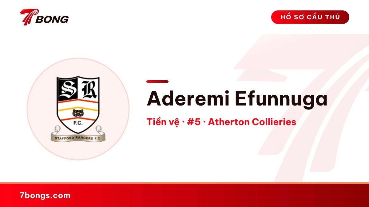 Aderemi Efunnuga — Atherton Collieries