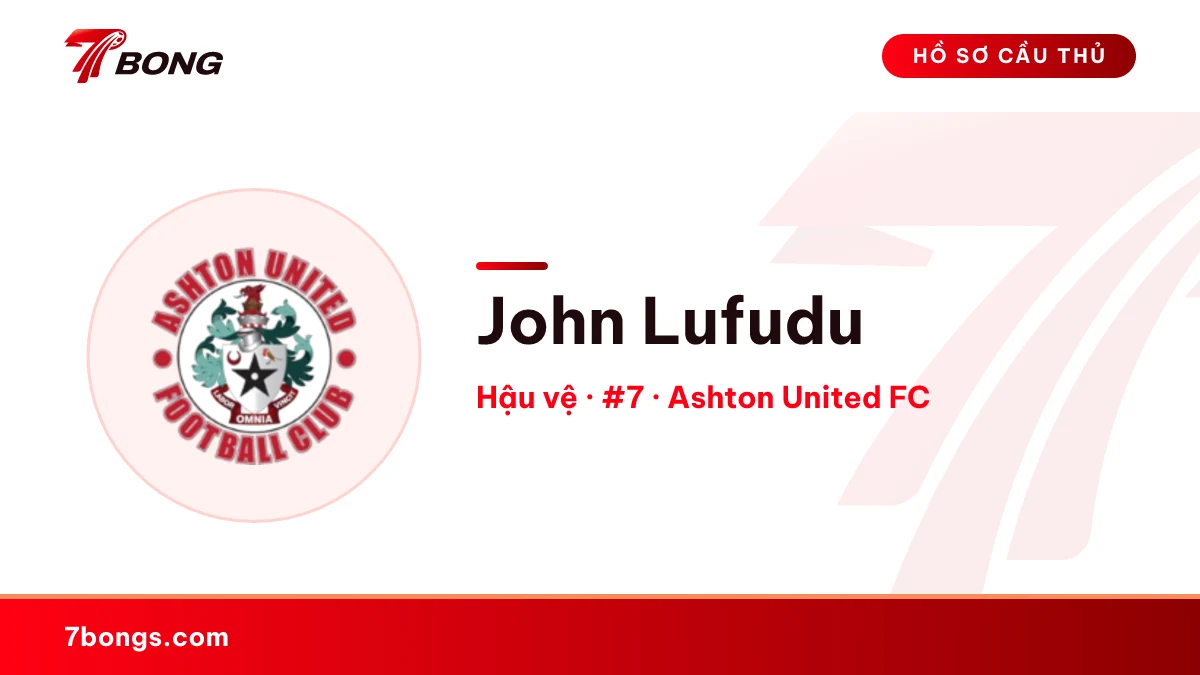 John Lufudu — Ashton United FC