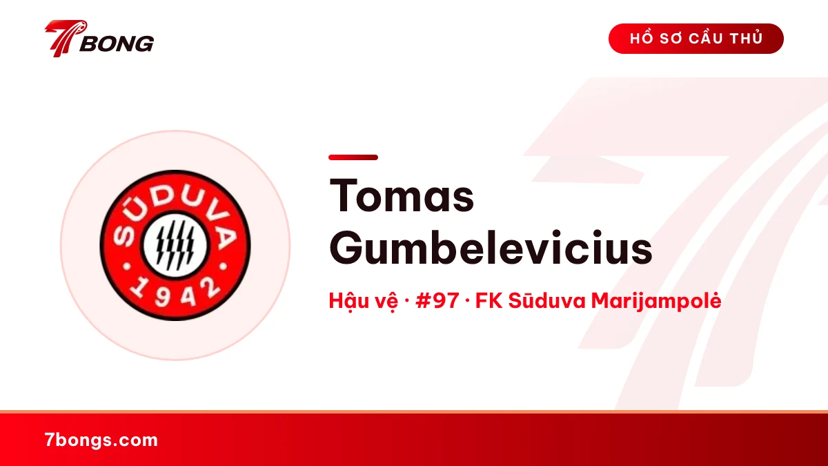 Tomas Gumbelevicius — FK Sūduva Marijampolė