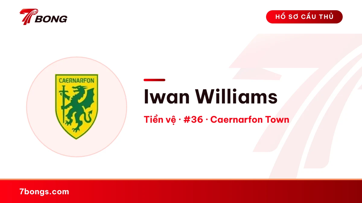 Iwan Williams — Caernarfon Town
