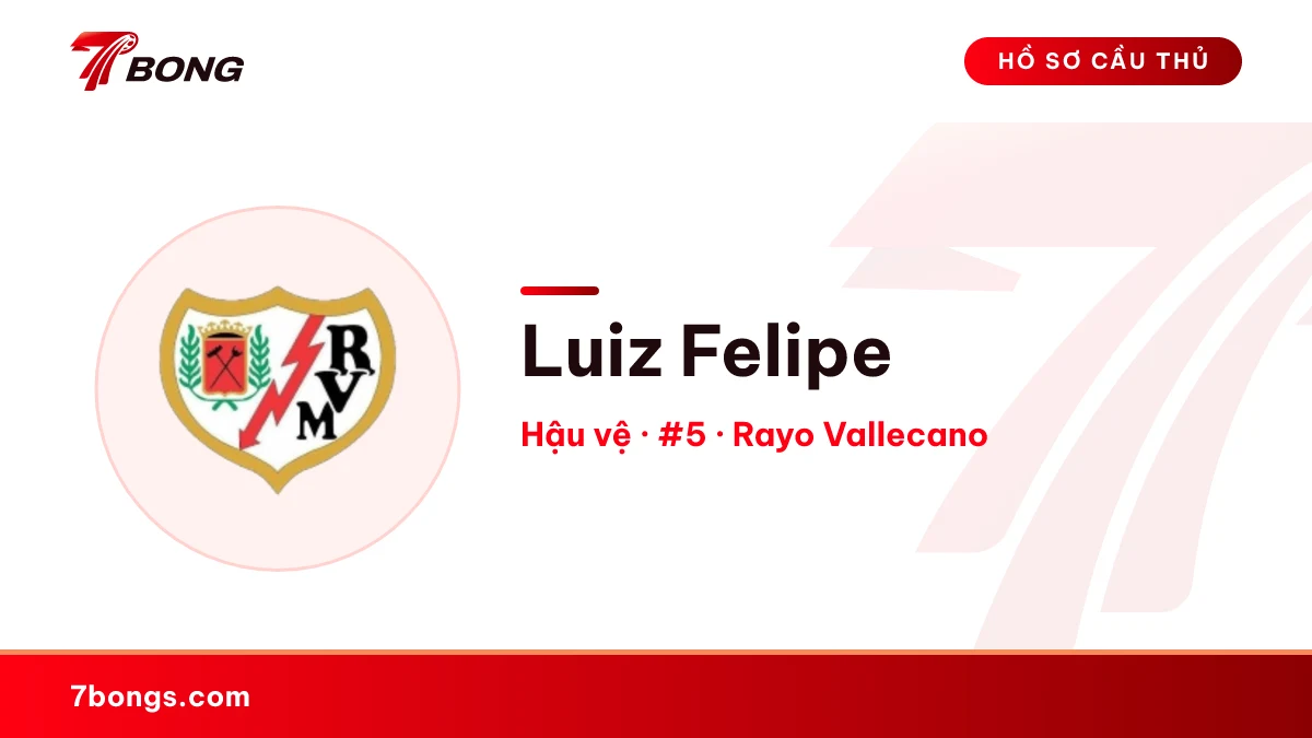 Luiz Felipe — Rayo Vallecano