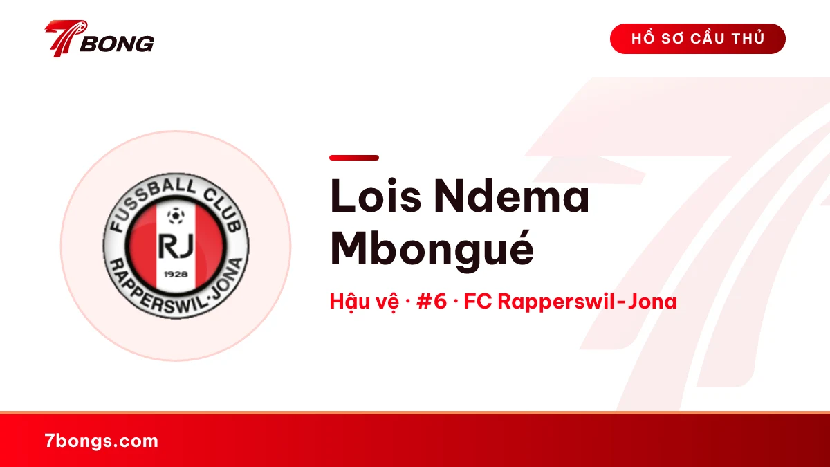Lois Ndema Mbongué — FC Rapperswil-Jona