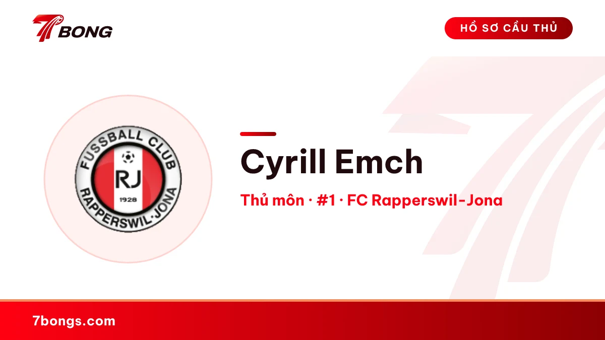 Cyrill Emch — FC Rapperswil-Jona