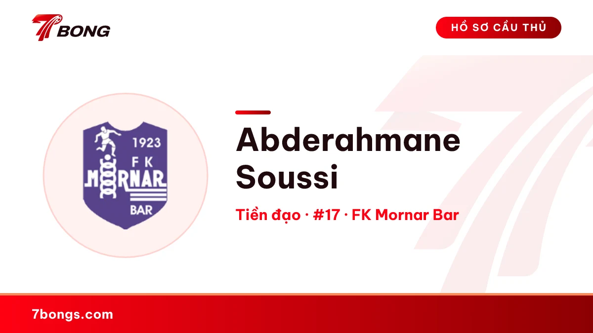 Abderahmane Soussi — FK Mornar Bar