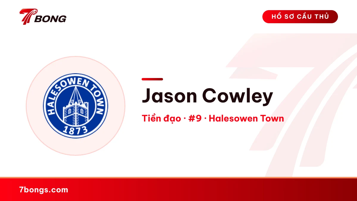 Jason Cowley — Halesowen Town