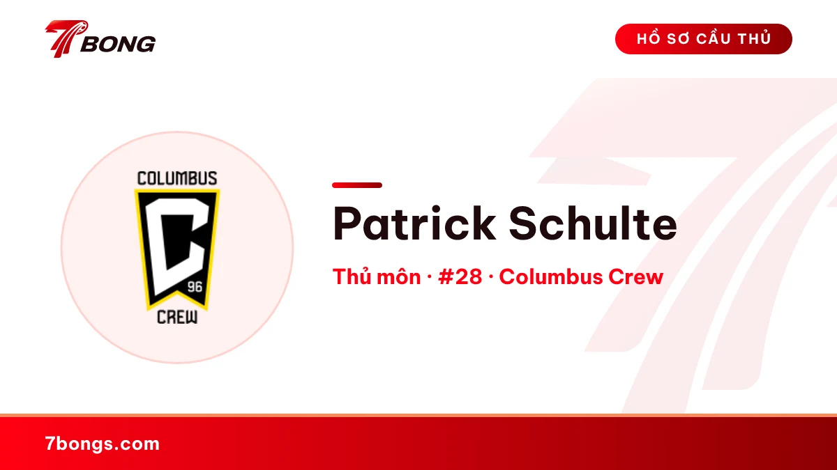 Patrick Schulte — Columbus Crew