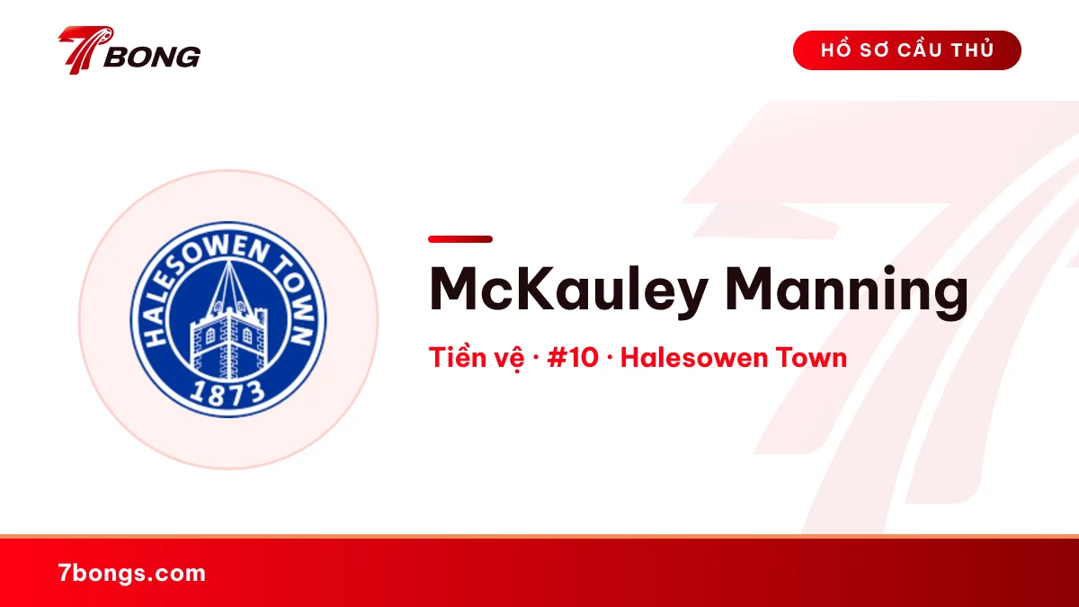 McKauley Manning — Halesowen Town