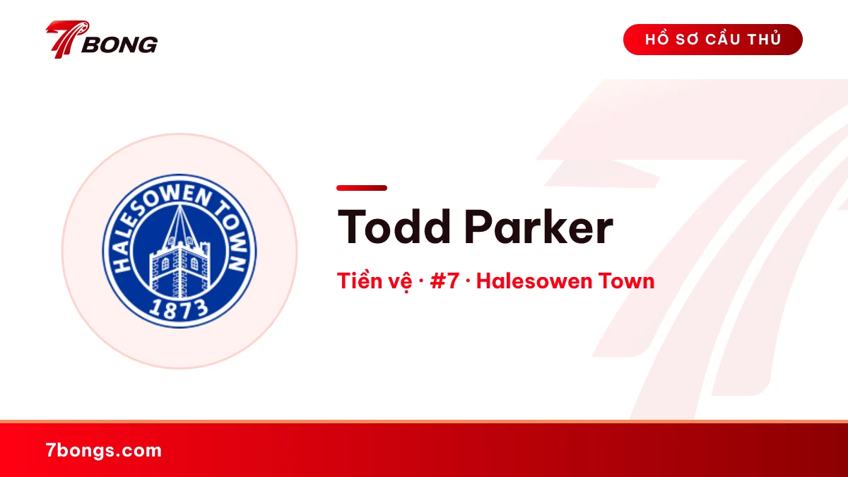 Todd Parker — Halesowen Town