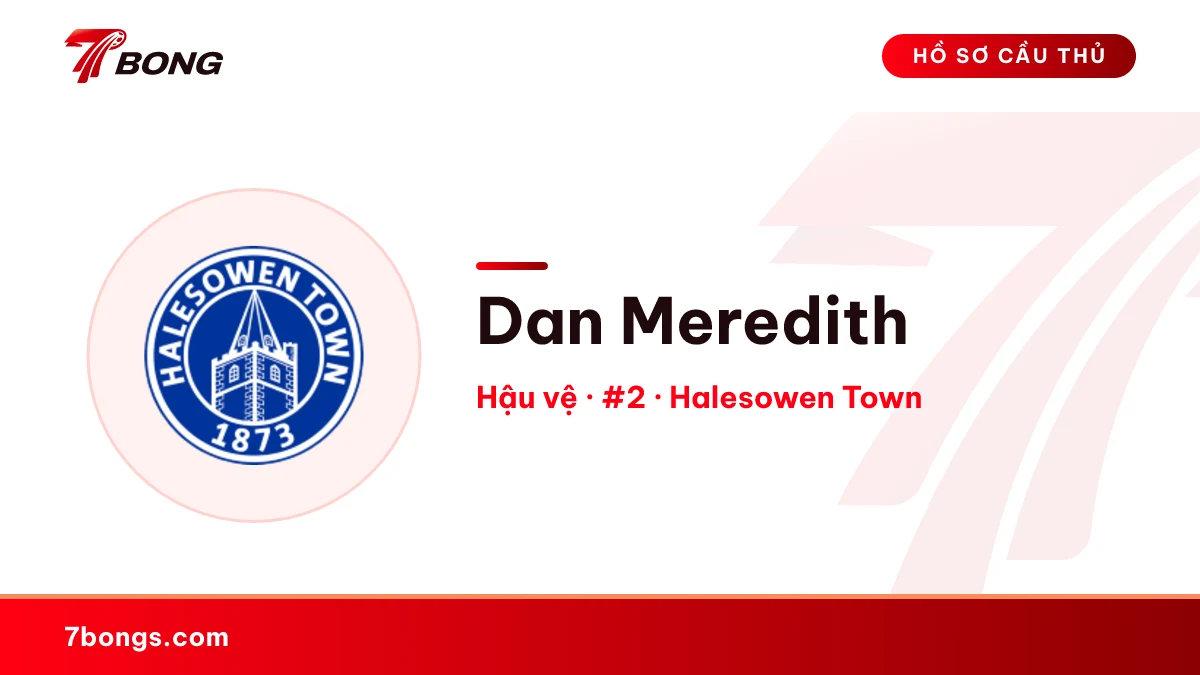 Dan Meredith — Halesowen Town
