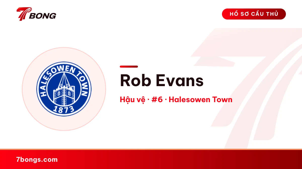 Rob  Evans — Halesowen Town