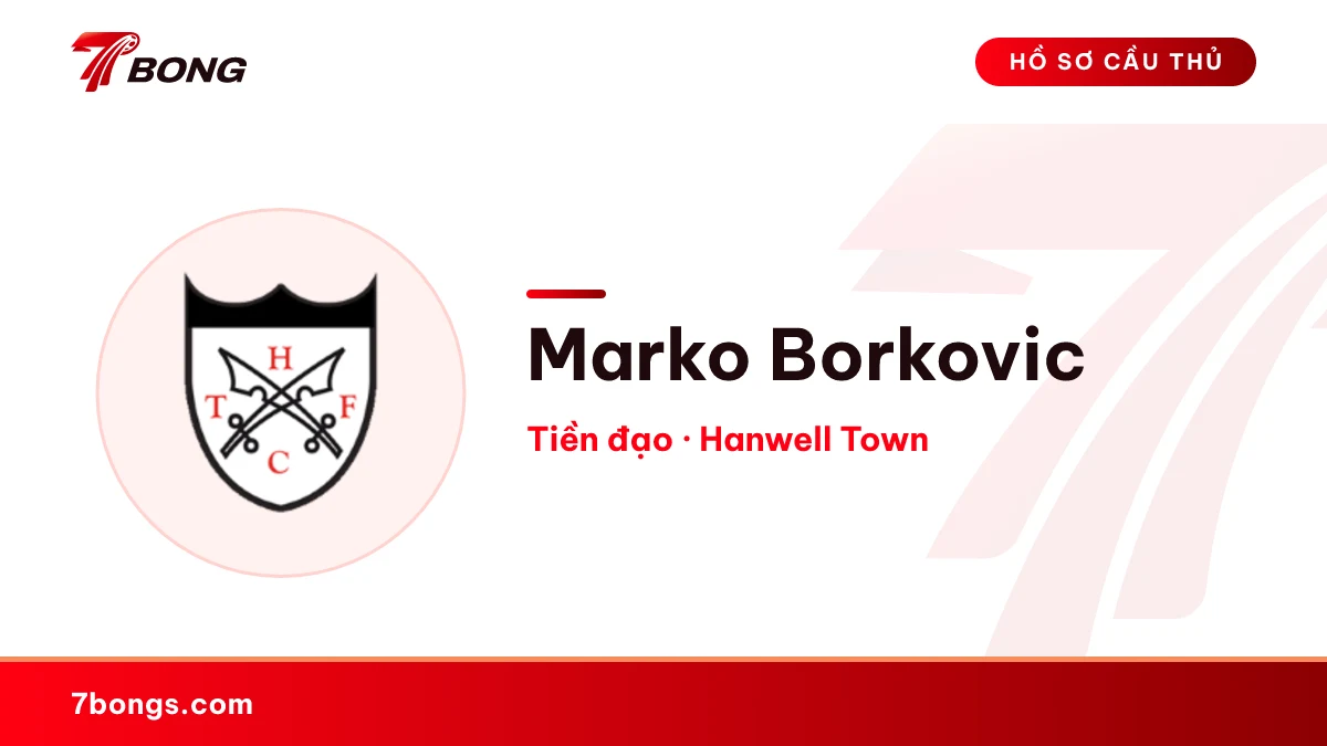 Marko Borkovic — Hanwell Town