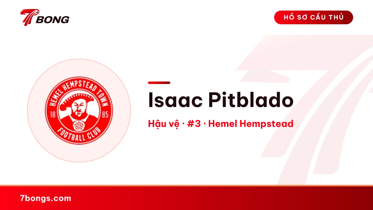 Isaac Pitblado — Hemel Hempstead