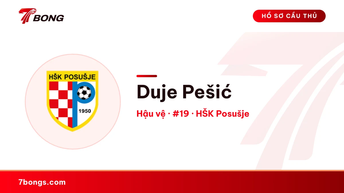 Duje Pešić — HŠK Posušje