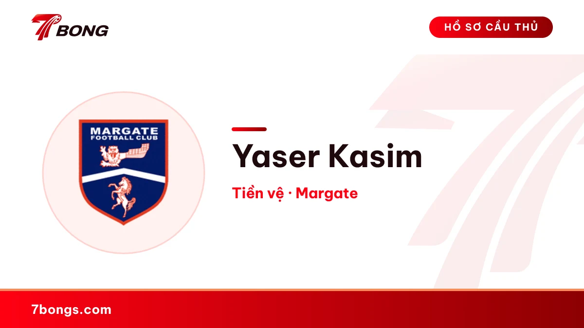 Yaser Kasim — Margate