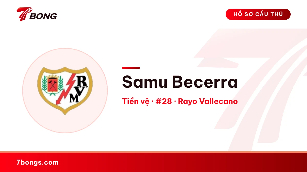 Samu Becerra — Rayo Vallecano