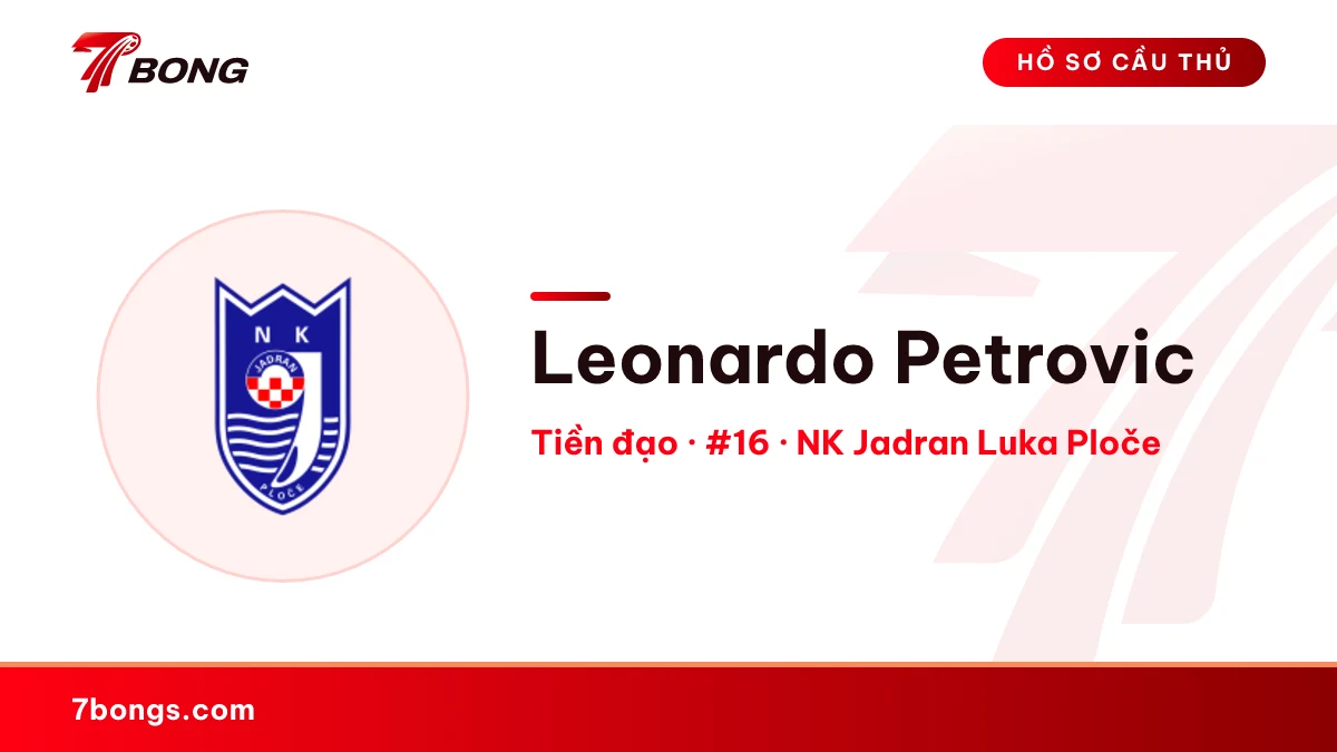 Leonardo Petrovic — NK Jadran Luka Ploče