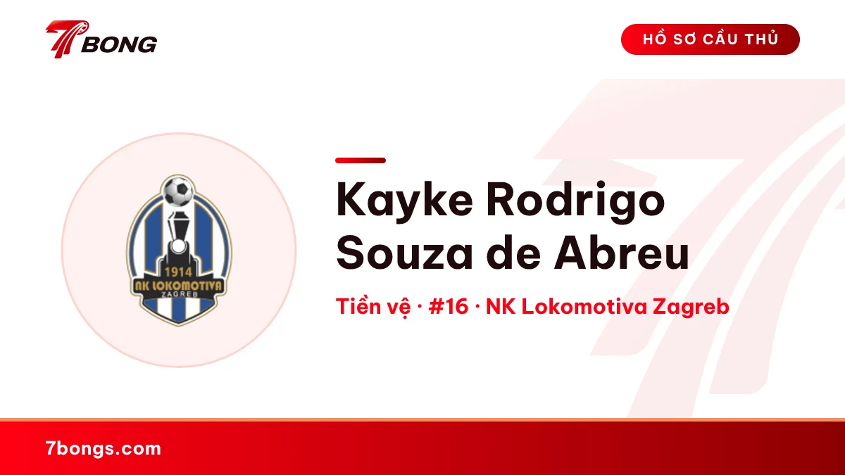 Kayke Rodrigo Souza de Abreu — NK Lokomotiva Zagreb