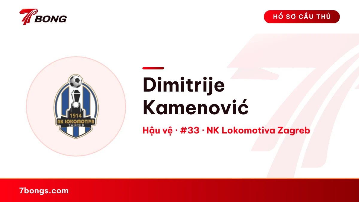 Dimitrije Kamenović — NK Lokomotiva Zagreb