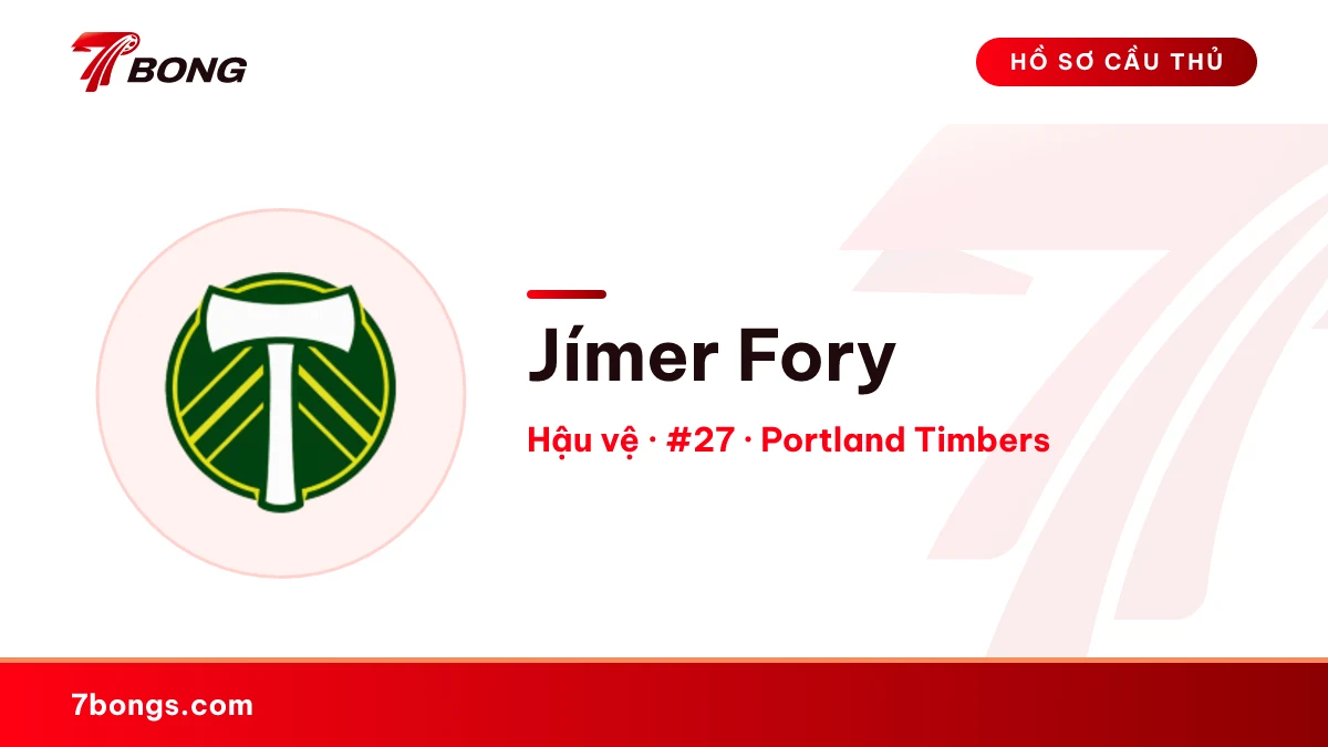 Jímer Fory — Portland Timbers