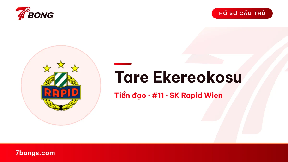 Tare Ekereokosu — SK Rapid Wien