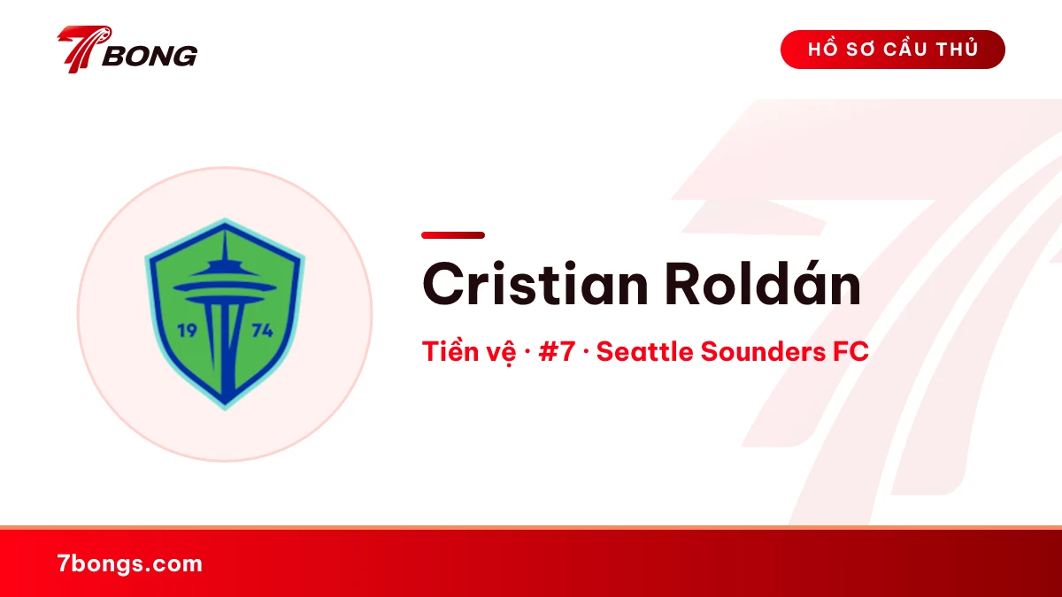 Cristian Roldán — Seattle Sounders FC