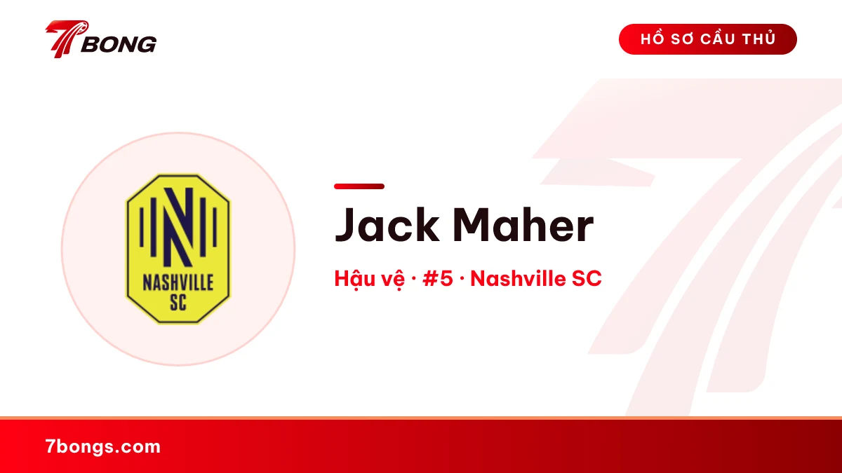 Jack Maher — Nashville SC