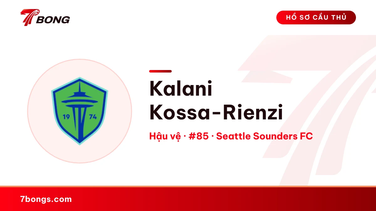 Kalani Kossa-Rienzi — Seattle Sounders FC