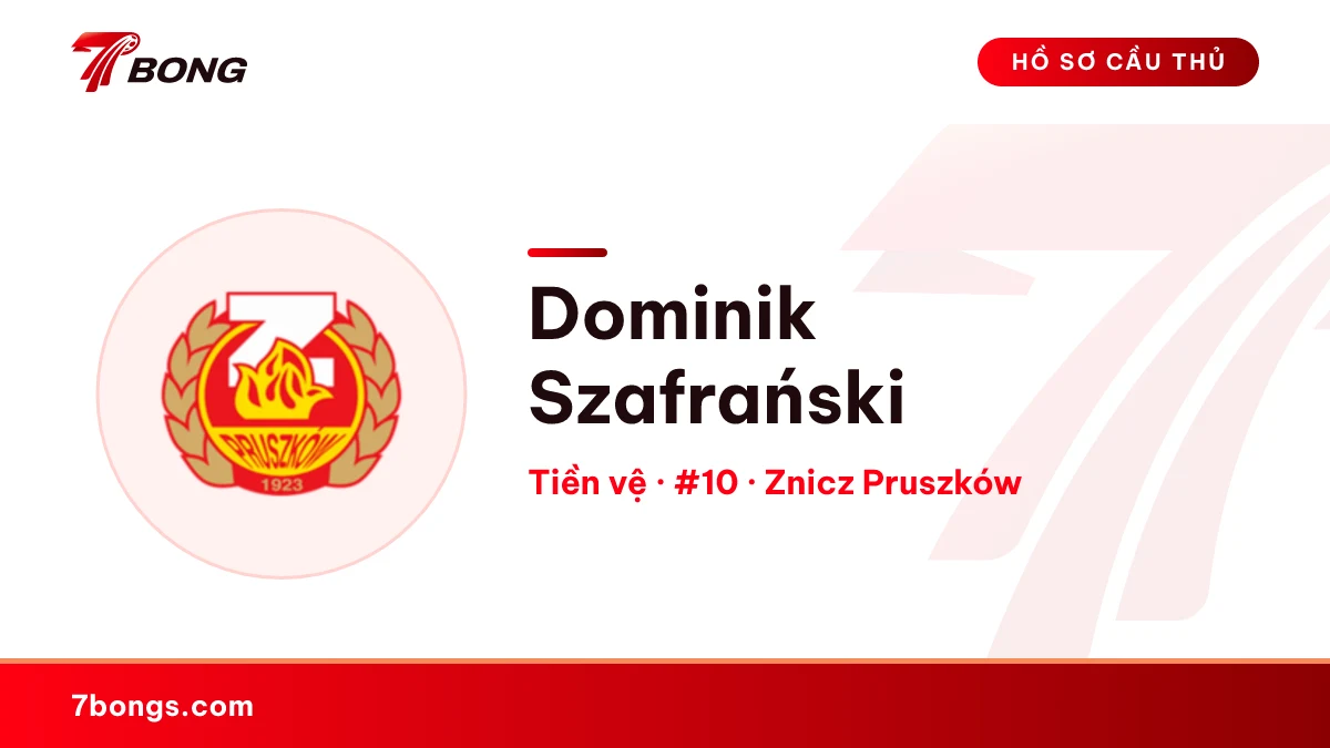 Dominik Szafrański — Znicz Pruszków