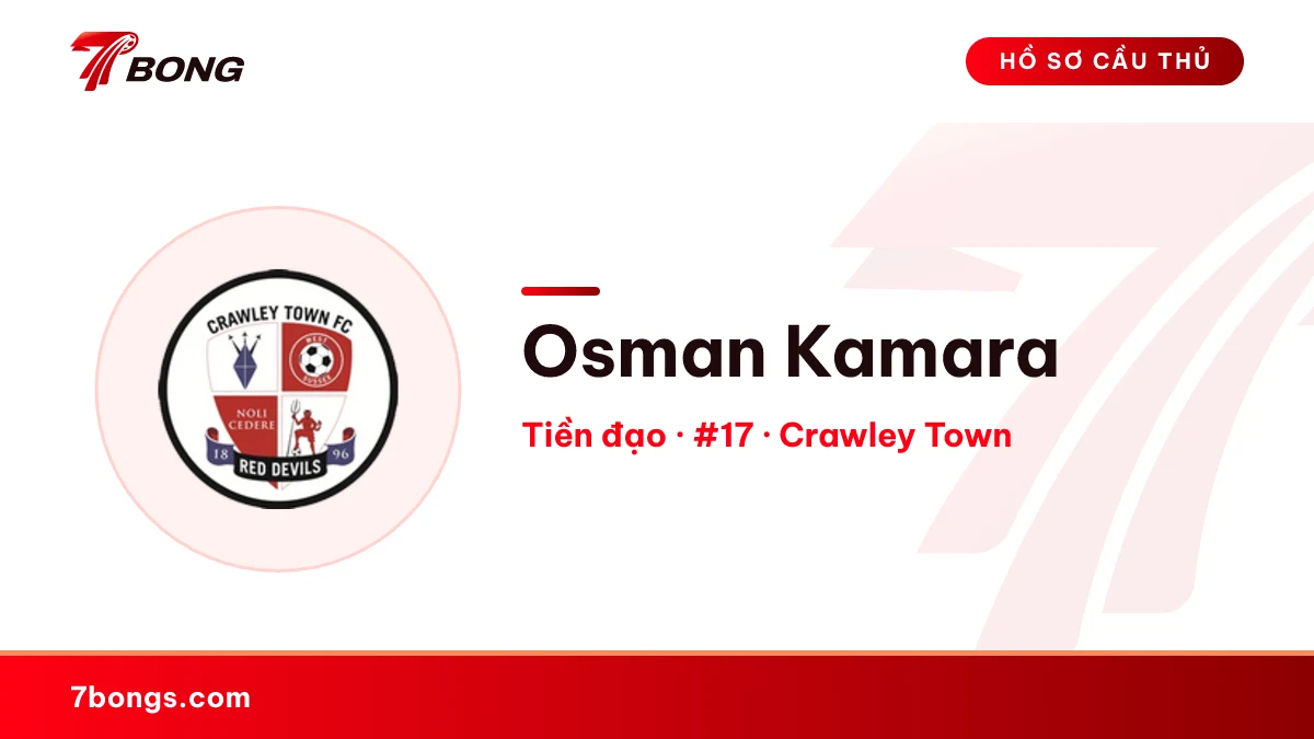 Osman Kamara — Crawley Town