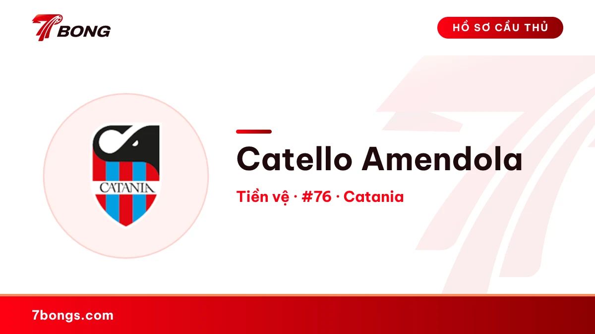 Catello Amendola — Catania