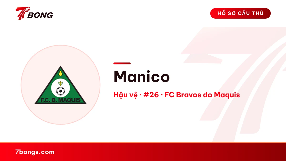 Manico — FC Bravos do Maquis