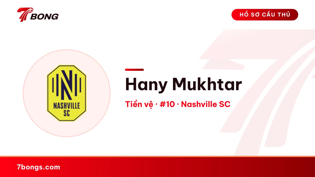 Hany Mukhtar — Nashville SC