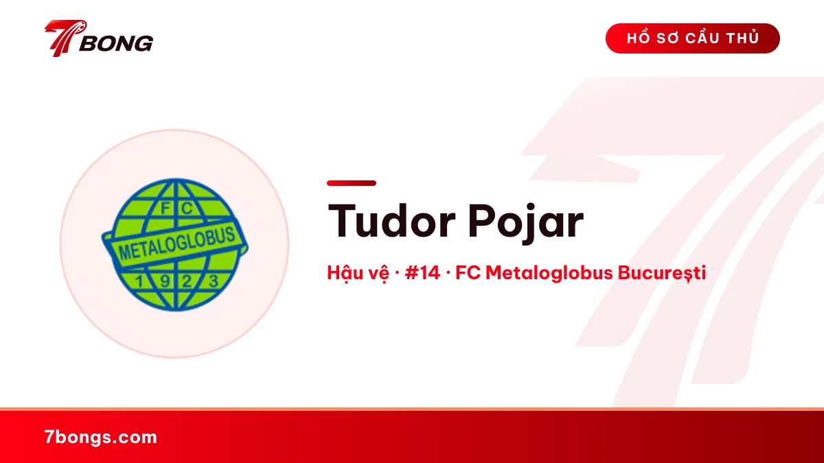 Tudor Pojar — FC Metaloglobus București