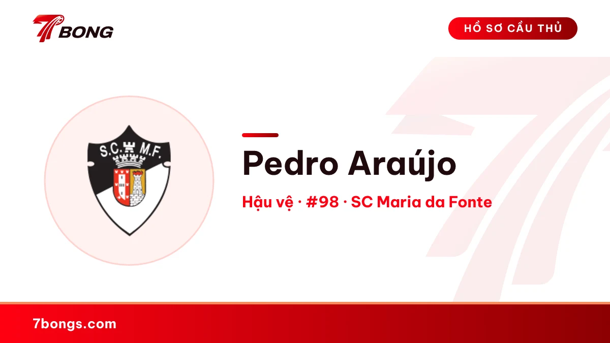 Pedro Araújo — SC Maria da Fonte
