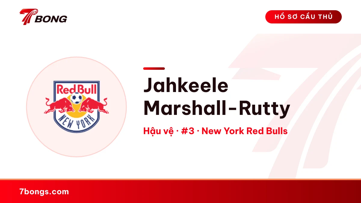 Jahkeele Marshall-Rutty — New York Red Bulls