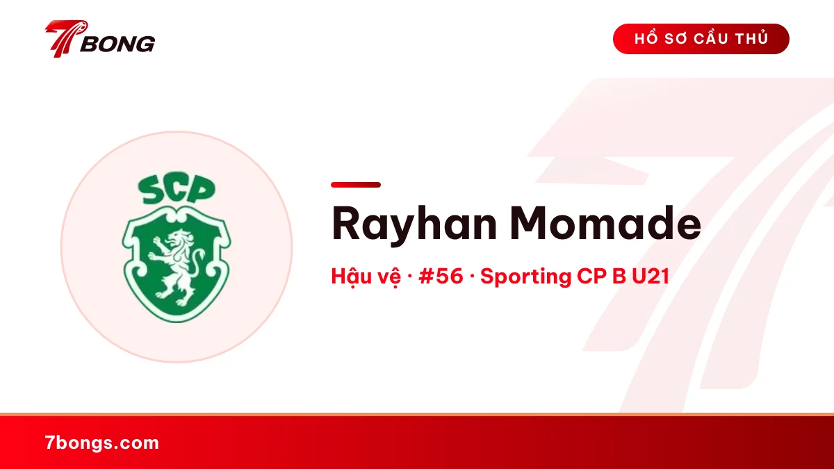 Rayhan Momade — Sporting CP B U21