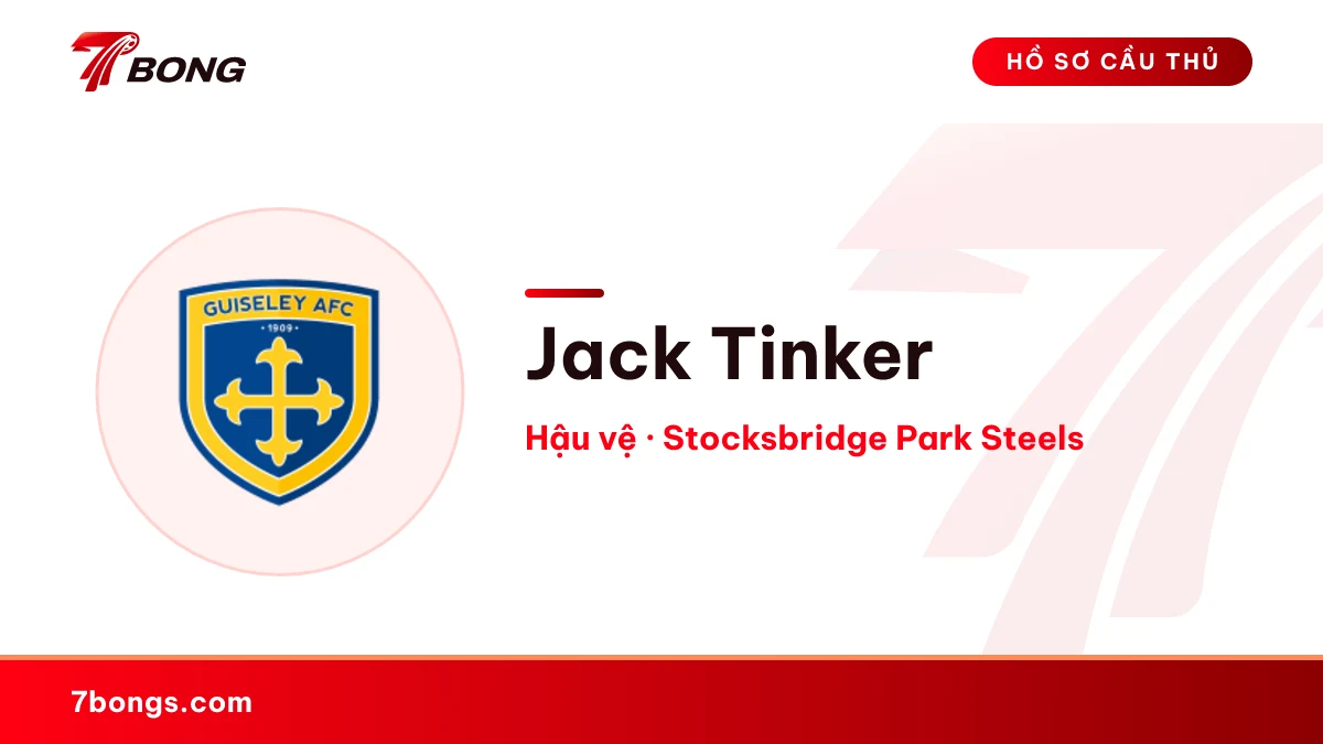 Jack Tinker — Stocksbridge Park Steels