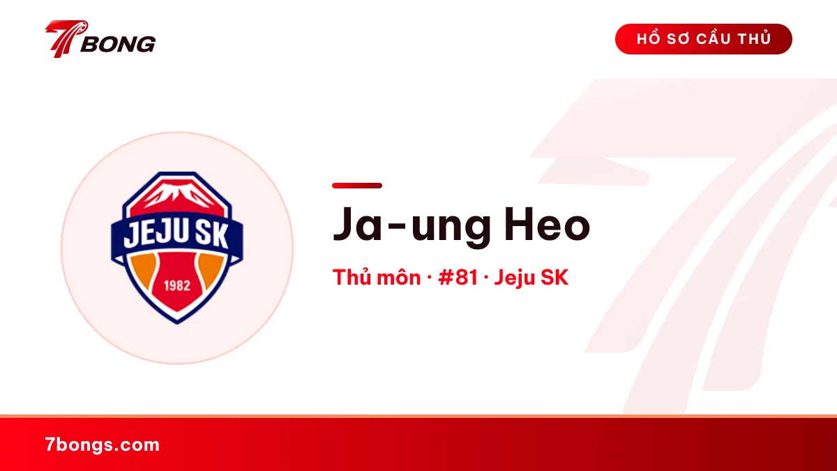 Ja-ung Heo — Jeju SK