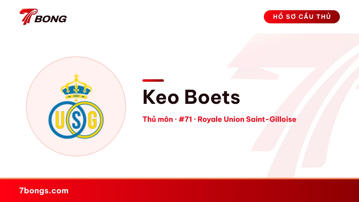 Keo Boets — Royale Union Saint-Gilloise