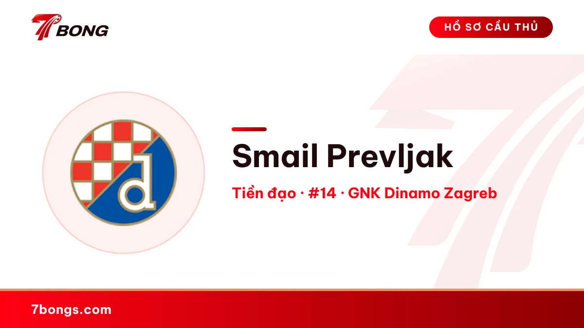 Smail Prevljak — GNK Dinamo Zagreb